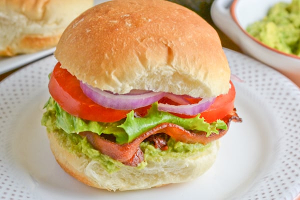 BLT with Avocado Spread