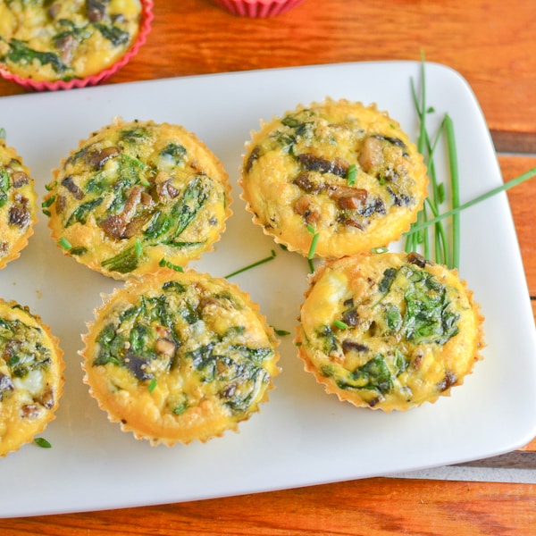 Bacon, Mushrooms and Spinach Muffins - Salu Salo Recipes