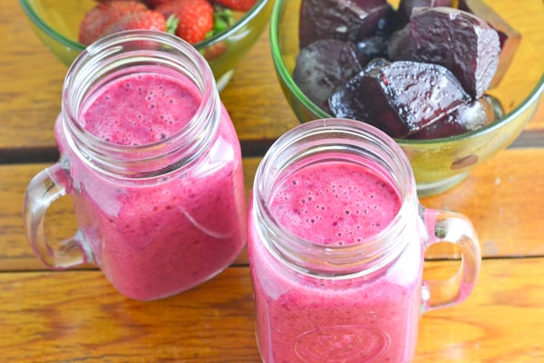 Beet Strawberry Smoothie