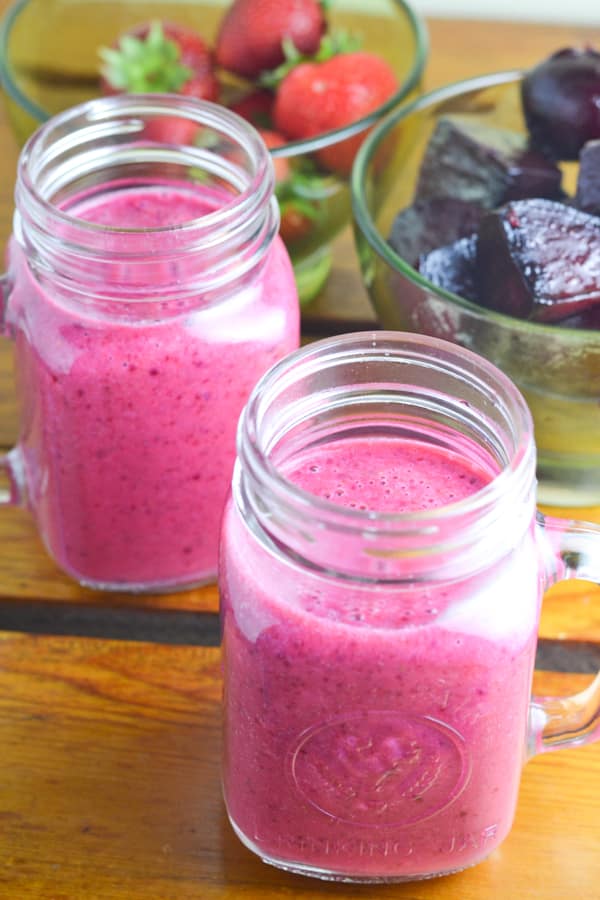 Beet Strawberry Smoothie