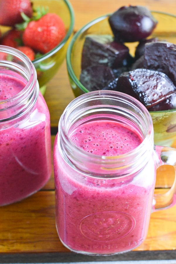 Beet Strawberry Smoothie