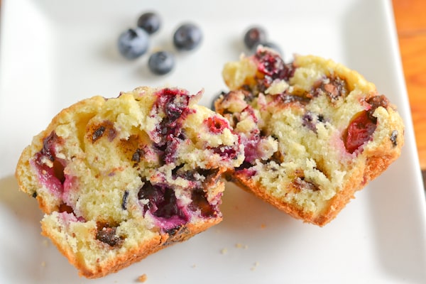 Blueberry Chocolate Chip Muffins