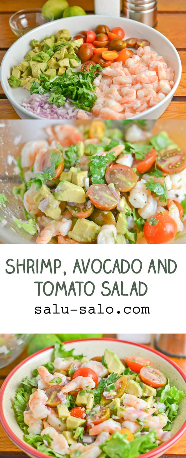 Shrimp, Avocado and Tomato Salad