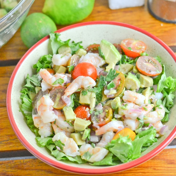 Shrimp, Avocado and Tomato Salad - Salu Salo Recipes