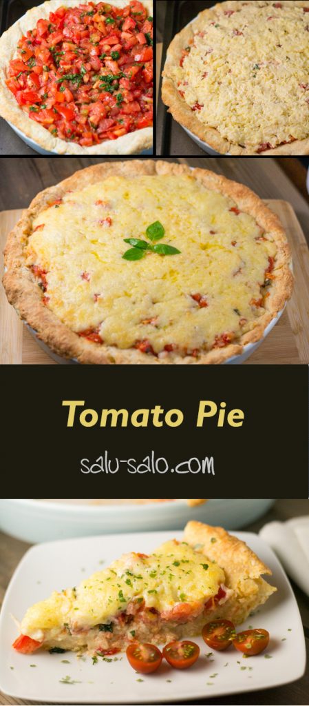 Savory Tomato Pie - Salu Salo Recipes