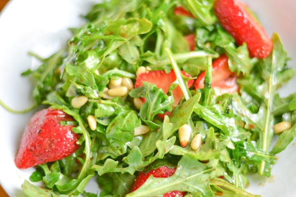 Strawberry Arugula Salad