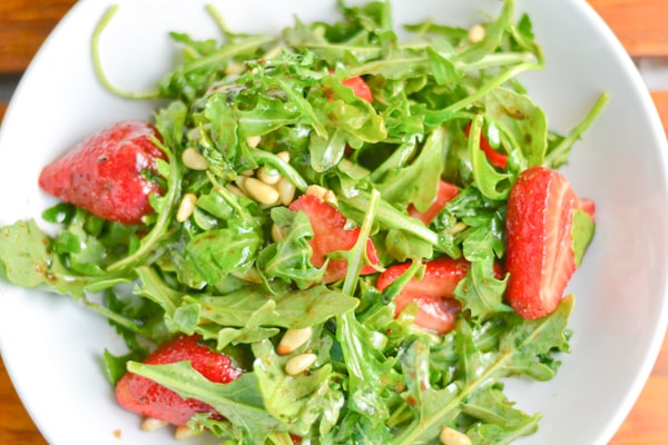 Strawberry Arugula Salad