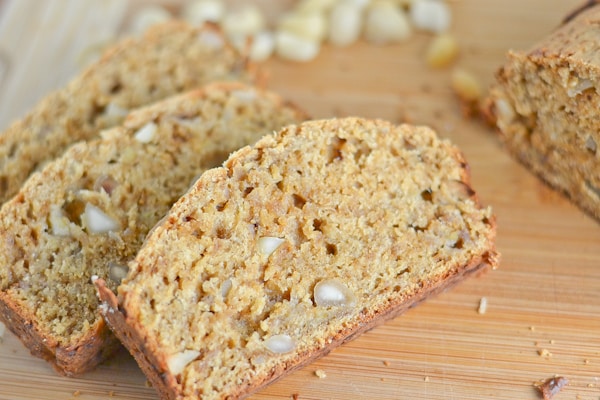 Banana Macadamia Nut Bread