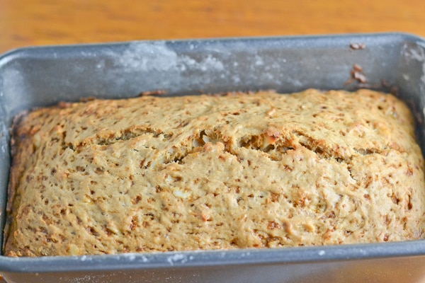 Banana Macadamia Nut Bread