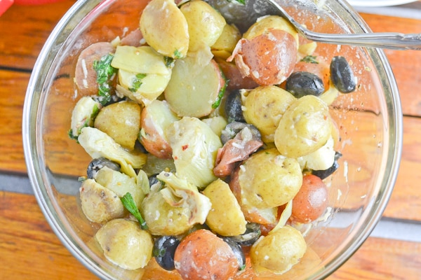 Mediterranean Potato Salad