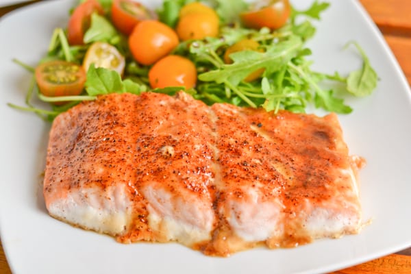 Brown Sugar Spiced Salmon