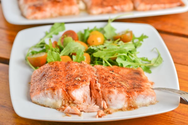 Brown Sugar Spiced Salmon