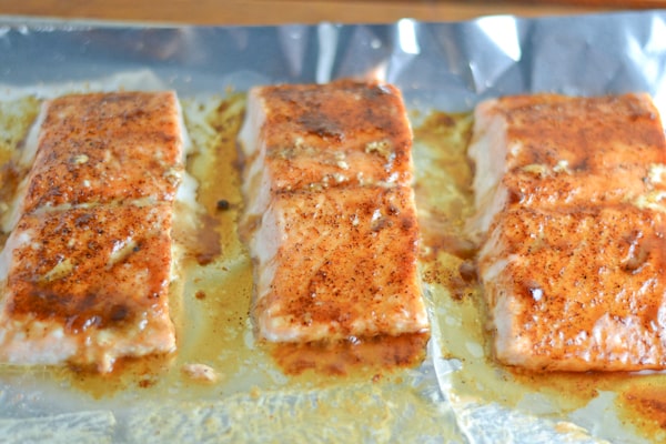 Brown Sugar Spiced Salmon