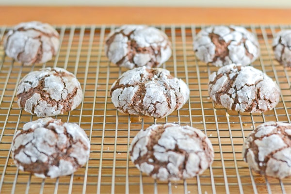 Chocolate Crinkle Cookies