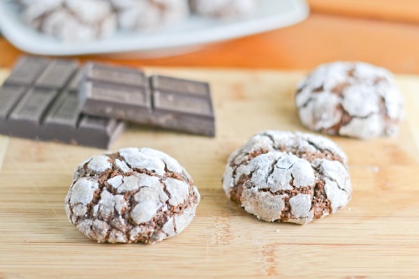 Chocolate Crinkle Cookies