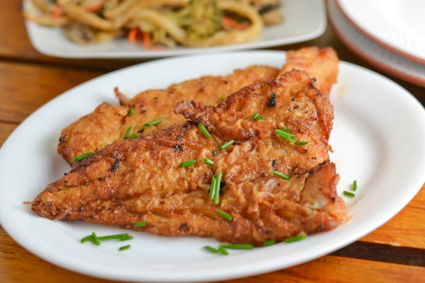 Crispy Pan Fried Fish