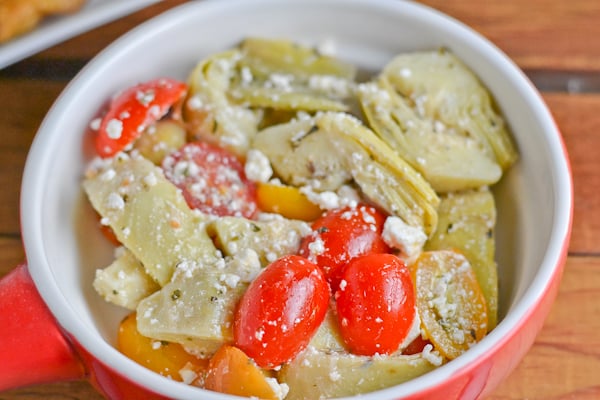 Artichoke and Cherry Tomato Salad