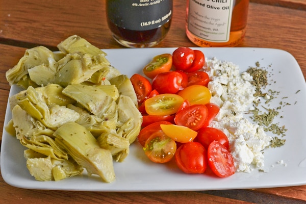 Artichoke and Cherry Tomato Salad