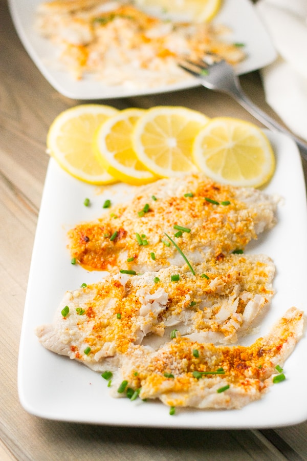 Baked Sole with Lemon