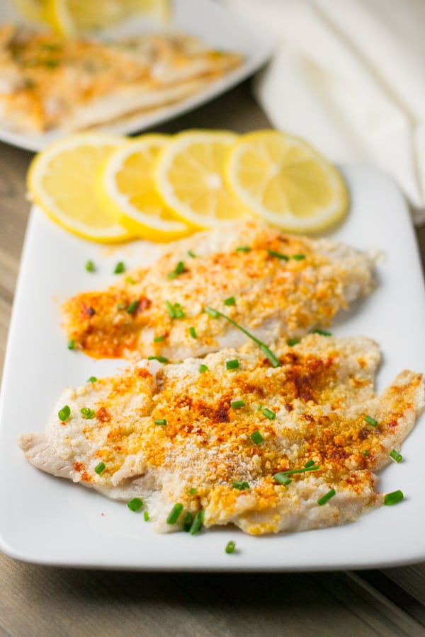 Baked Sole with Lemon