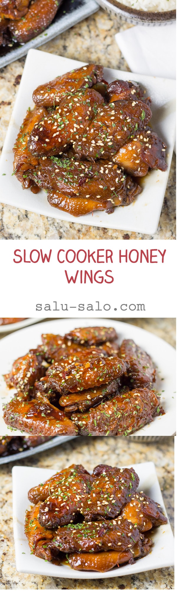 Slow Cooker Honey Wings