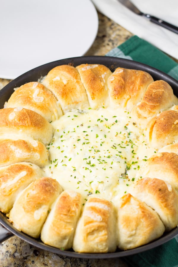 Spinach Artichoke Dip Bread Ring-11