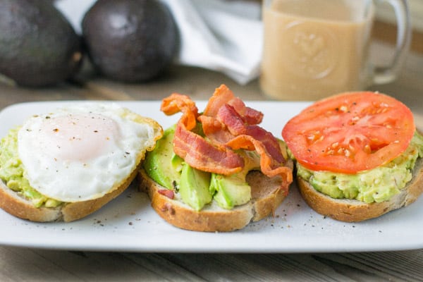 Avocado Toast Three Ways