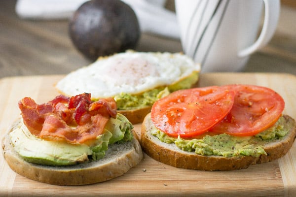 Avocado Toast Three Ways