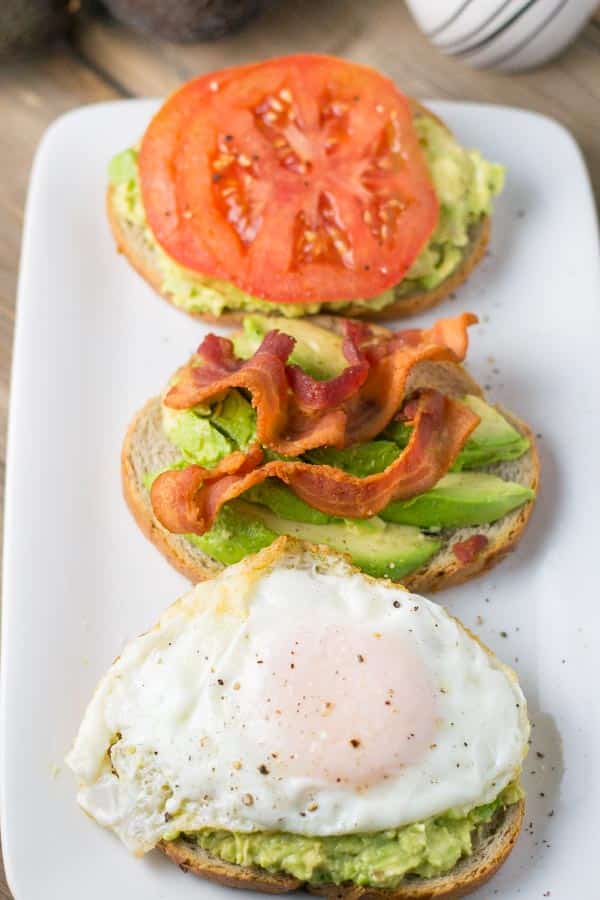 Avocado Toast Three Ways