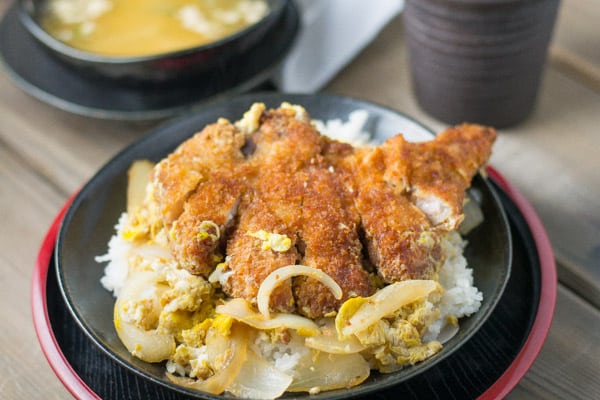 Katsudon Pork Cutlet on Rice