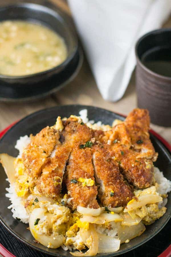 Katsudon Pork Cutlet on Rice