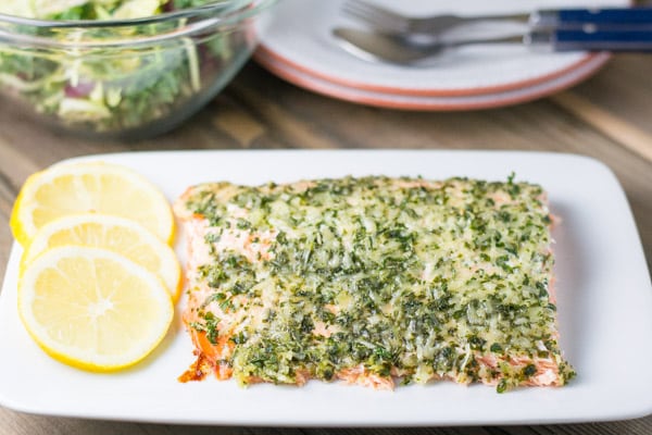 Parmesan Crusted Salmon