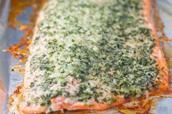 Parmesan Crusted Salmon