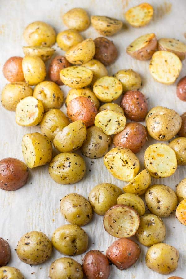 Roasted Potatoes with Italian Seasoning