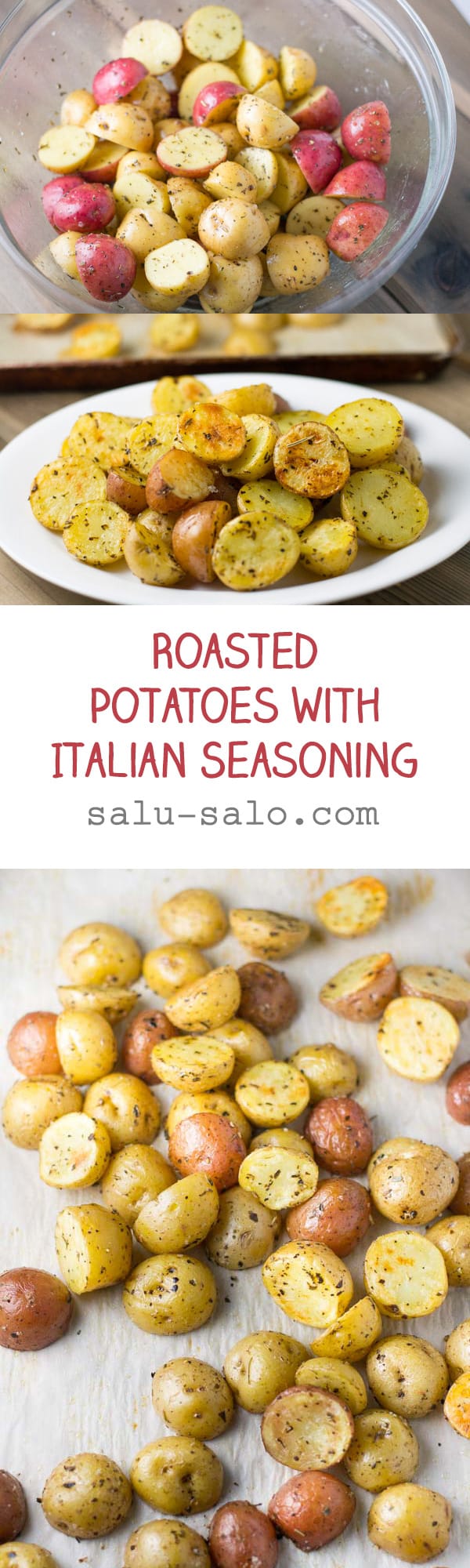 Roasted Potatoes with Italian Seasoning - Salu Salo Recipes