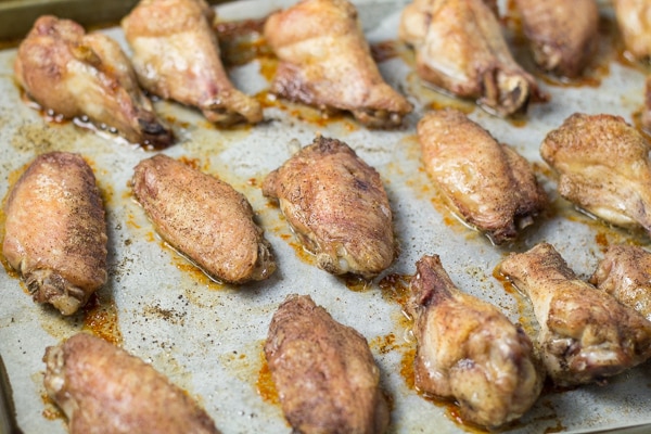 Baked Parmesan Chicken Wings