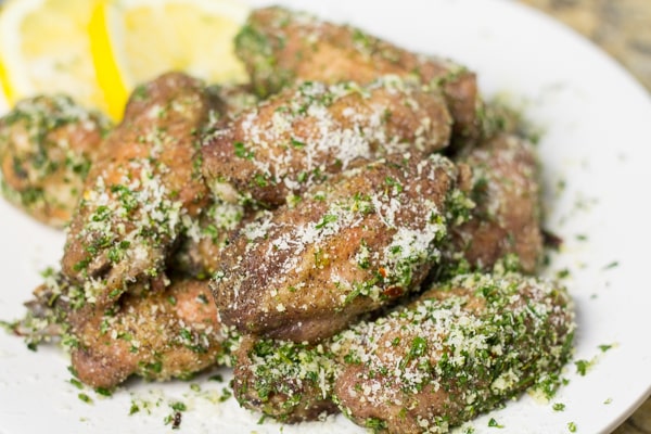 Baked Parmesan Chicken Wings