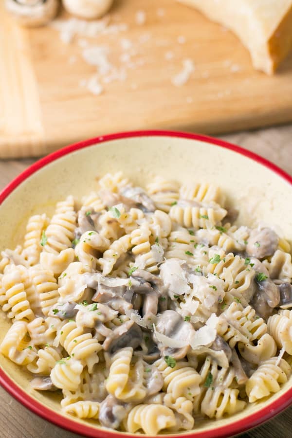 Cream of Mushroom Pasta - Salu Salo Recipes