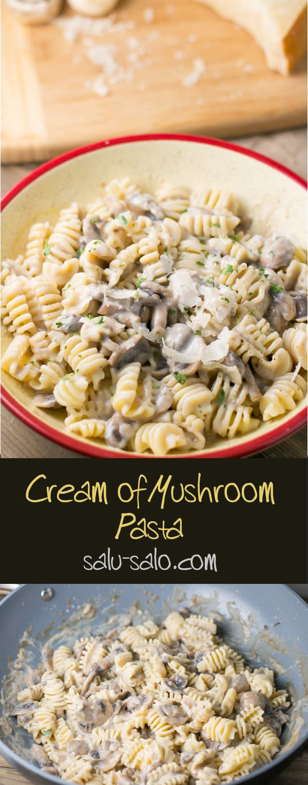 Cream of Mushroom Pasta - Salu Salo Recipes