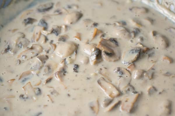 Cream of Mushroom Pasta