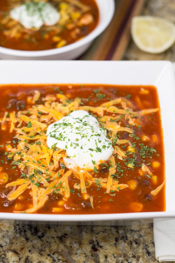 Slow Cooker Mexican Chicken Soup