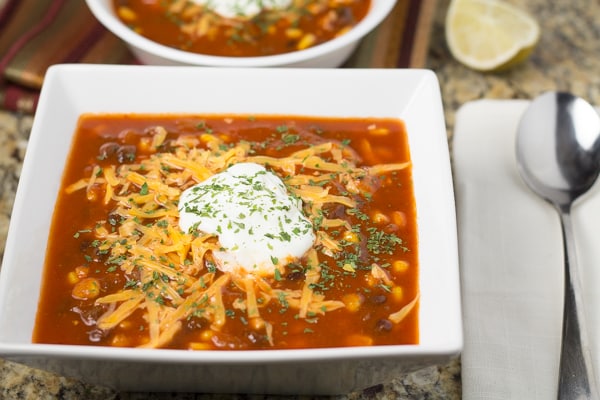 Slow Cooker Mexican Chicken Soup