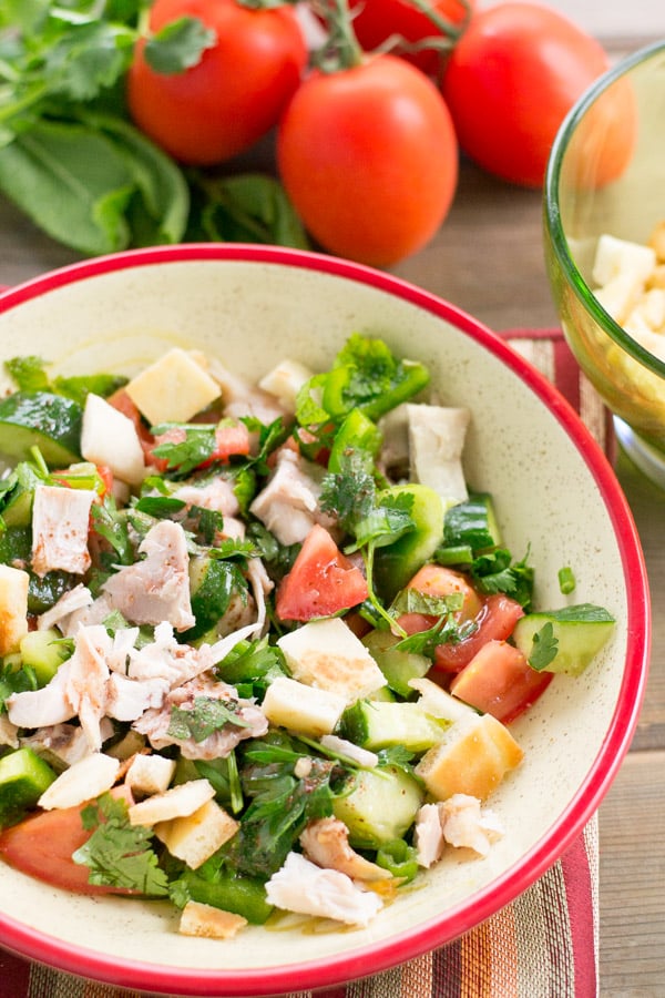 Chicken Fattoush Salad