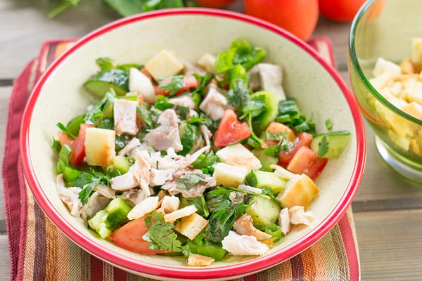 Chicken Fattoush Salad