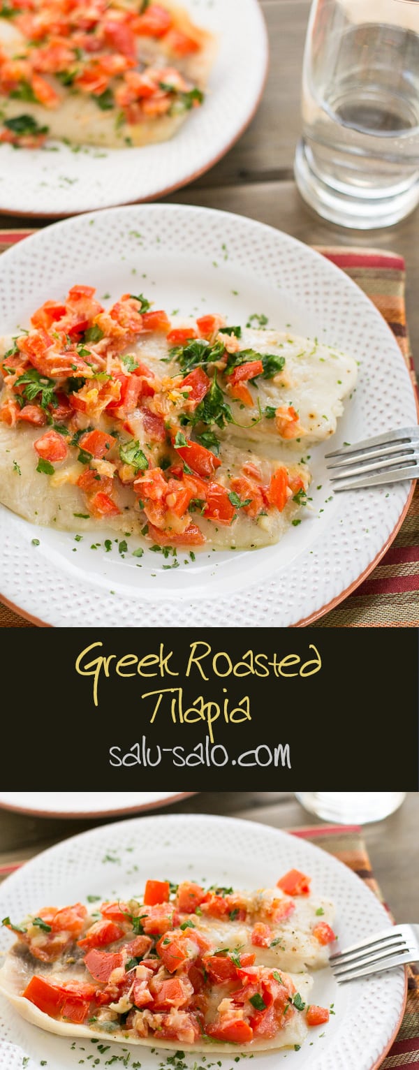 Greek Roasted Tilapia