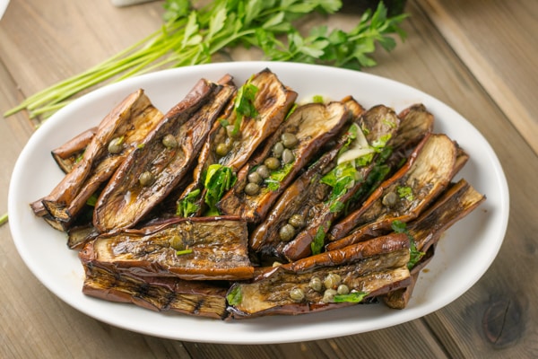 Grilled Eggplant Salad