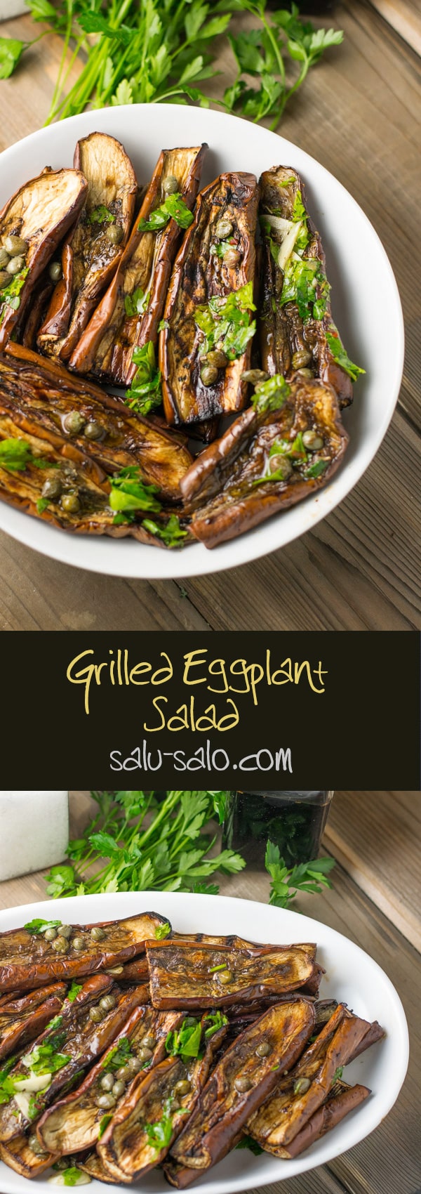 Grilled Eggplant Salad