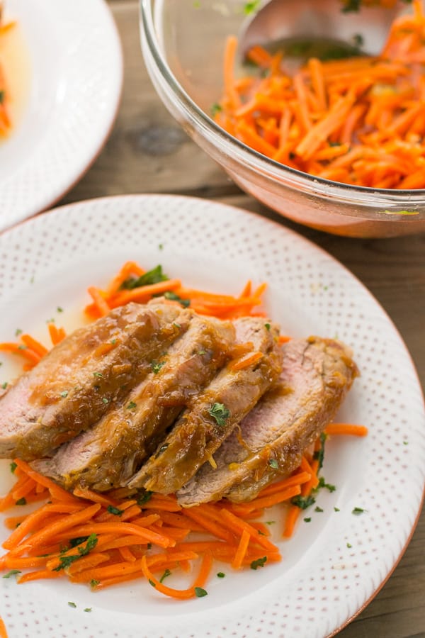 Orange Ginger Pork Tenderloin