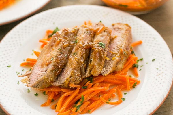 Orange Ginger Pork Tenderloin