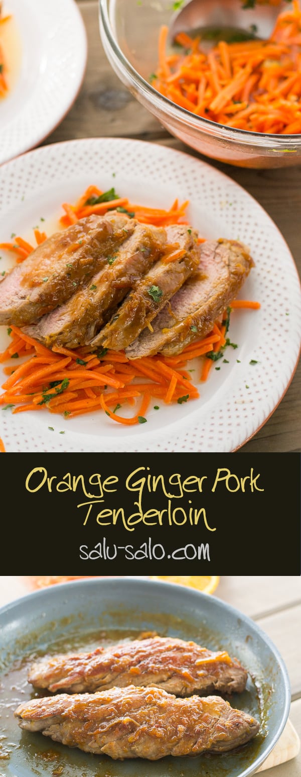 Orange Ginger Pork Tenderloin